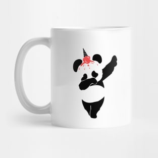 'Dabbing Panda Ice Cream Unicorn' Funny Panda Gift Mug